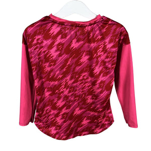 Tyttöjen Nike - Urheilupaita, pitkät hihat, koko 128 - 134 - Pinkki (2)