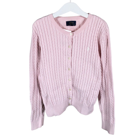 Tyttöjen Polo Ralph Lauren - Neuletakki, koko 152 - 158 - Vaaleanpunainen ()