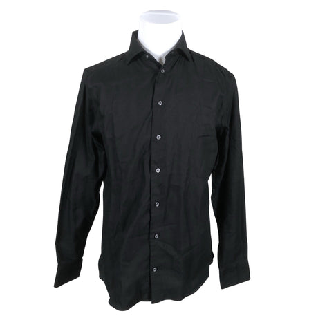 Miesten Riley - Kauluspaita, koko L - Musta ()