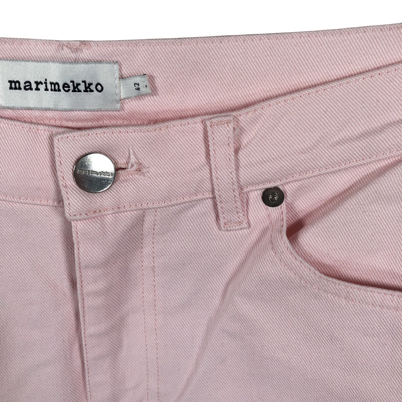 Naisten Marimekko - Farkut, koko 42 - Vaaleanpunainen (4)