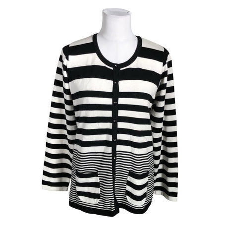 Naisten Signature - Neuletakki, koko 40 - Valkoinen ()