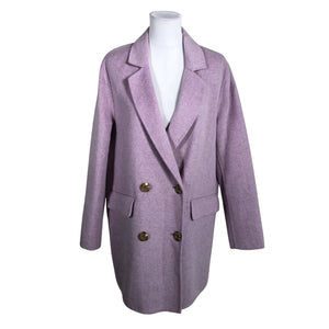 Naisten Esprit - Villakangastakki, koko 38 - Violetti (1)