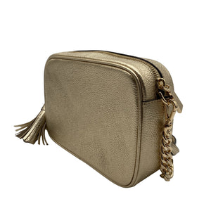 Naisten Michael Kors - Olkalaukku, koko Mini - Kulta (3)