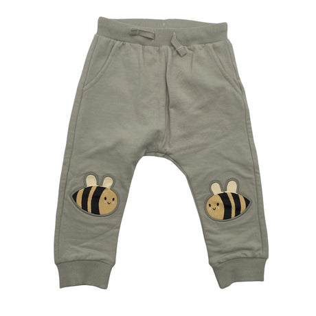 Unisex Lindex - Collegehousut, koko 74 - 80 - Vihreä ()