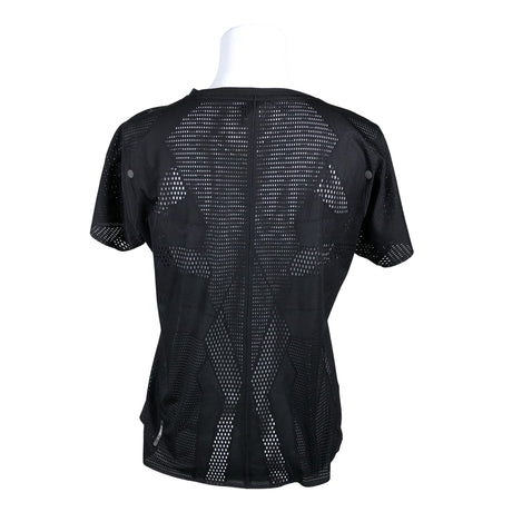 Naisten Asics - Urheilupaita, lyhyet hihat, koko 38 - Musta (2)