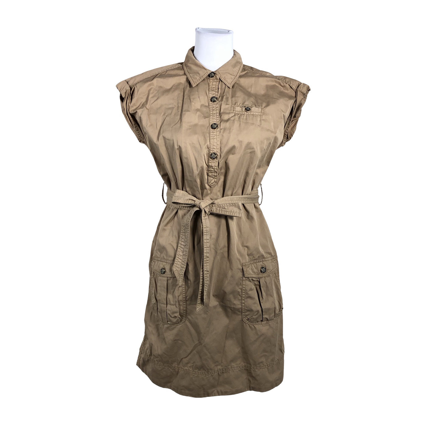Naisten Gant - Kangasmekko, koko 36 - Beige (1)