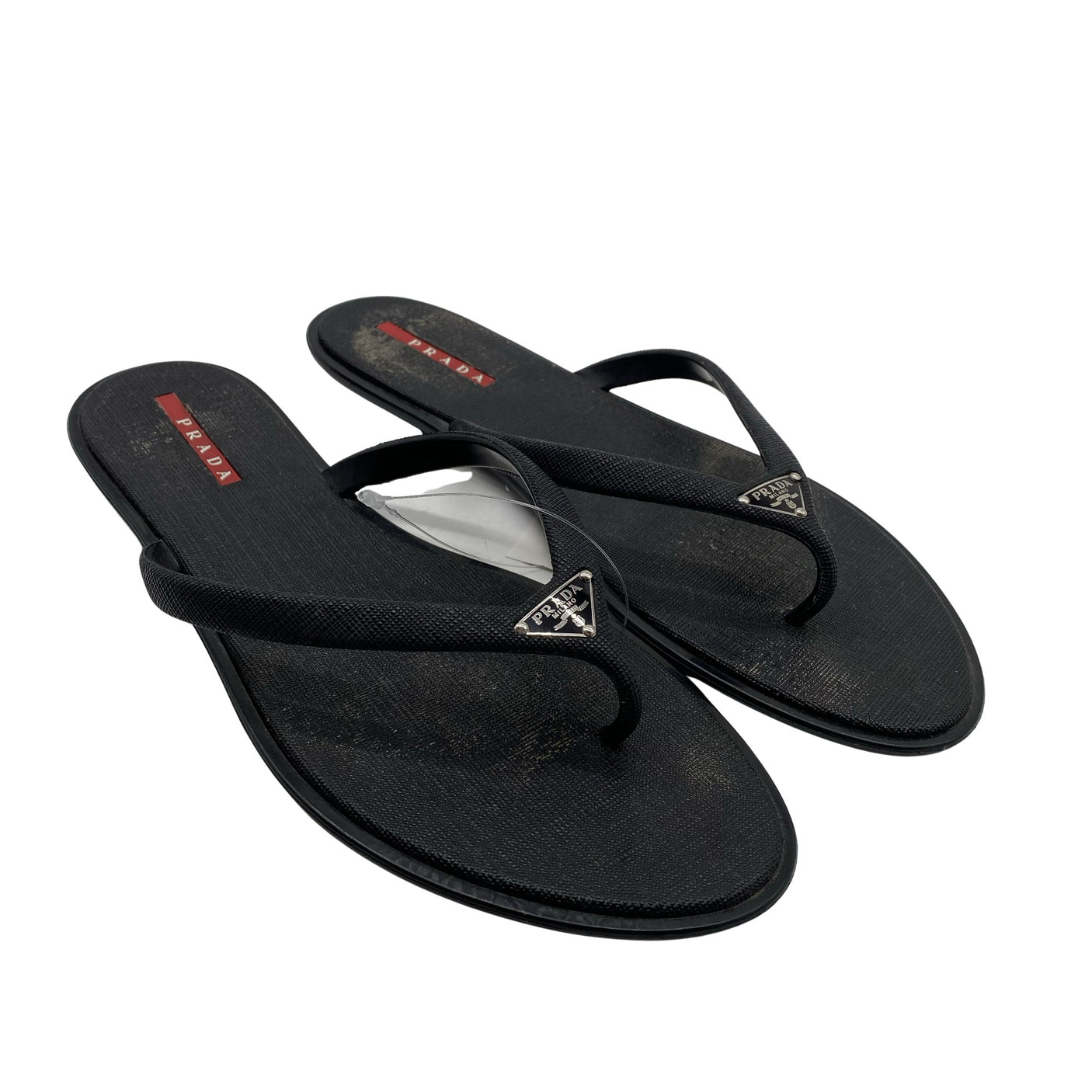 Naisten Prada - Rantasandaalit, koko 40 - Musta (1)