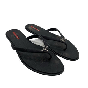 Naisten Prada - Rantasandaalit, koko 40 - Musta (1)