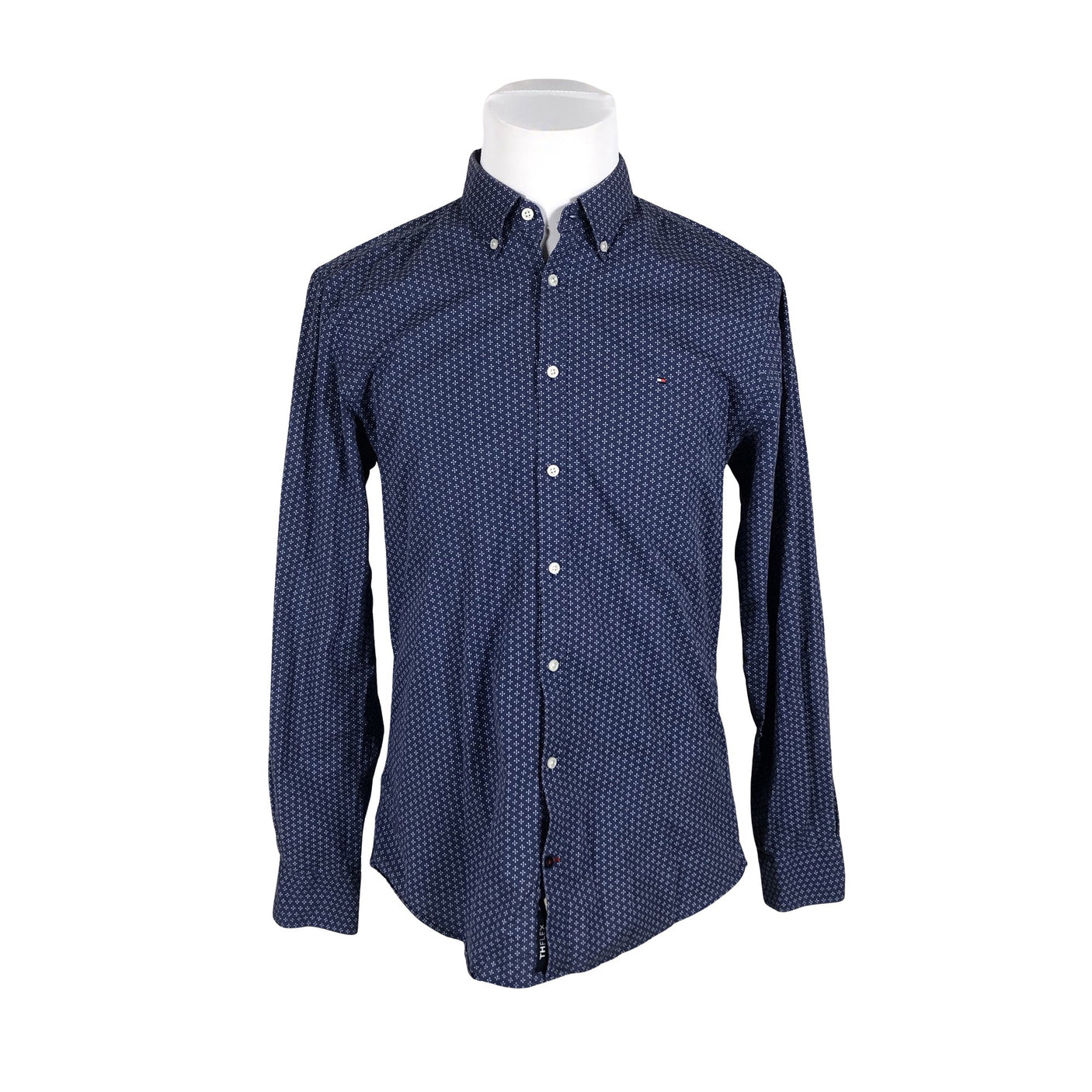 Miesten Tommy Hilfiger - Kauluspaita, koko L - Sininen (1)