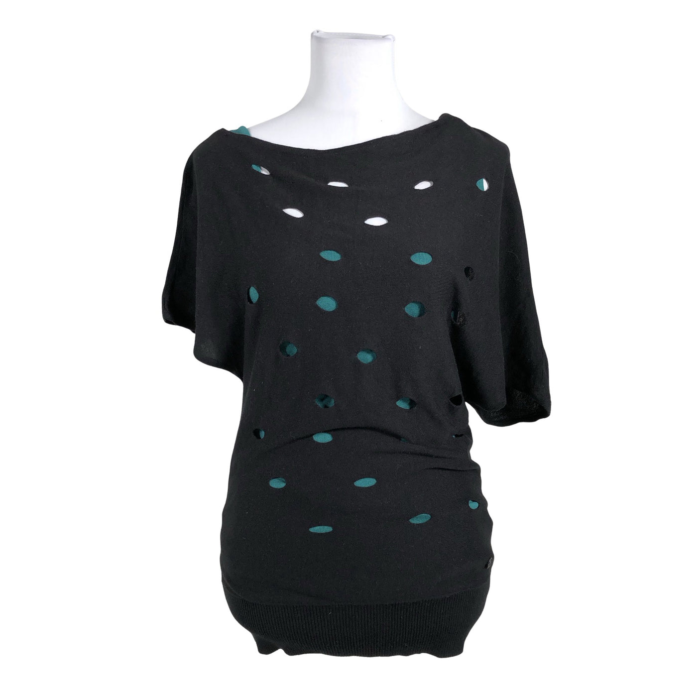 Naisten Skunkfunk - Neulepaita, koko 40 - Musta (1)