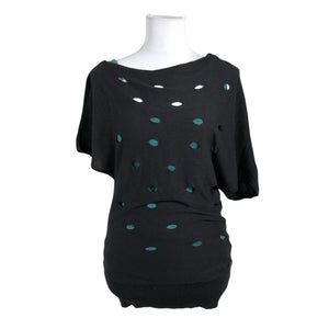 Naisten Skunkfunk - Neulepaita, koko 40 - Musta (1)