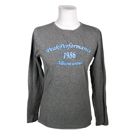 Naisten Peak Performance - Trikoopaita, koko 38 - Harmaa ()