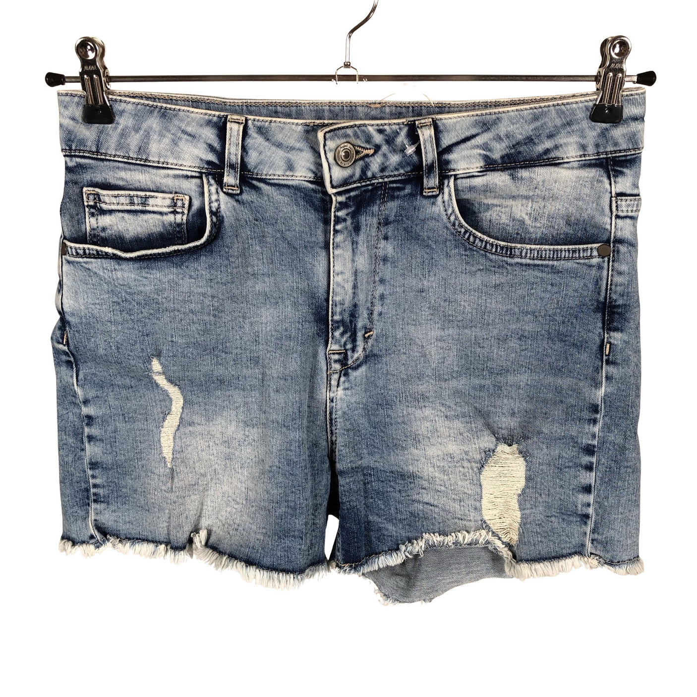 Naisten Perfect Jeans - Farkkushortsit, koko 38 - Sininen (1)