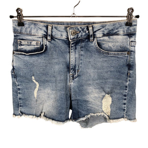 Naisten Perfect Jeans - Farkkushortsit, koko 38 - Sininen (1)