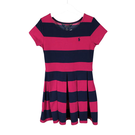 Tyttöjen Polo Ralph Lauren - Trikoomekko, koko 134 - 140 - Pinkki ()