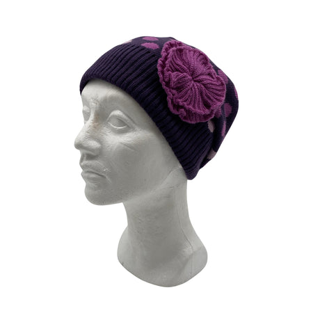 Naisten Fredrikson - Talvipipo, koko 58 - 60 cm - Violetti (2)