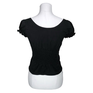 Naisten Collectif - Lyhythihainen pusero, koko 38 - Musta (2)