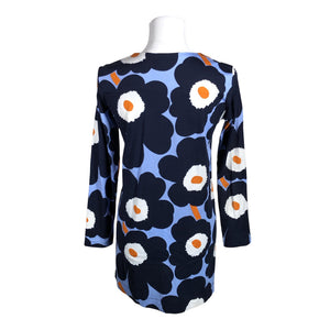 Naisten Marimekko - Trikootunika, koko 34 - Sininen (2)
