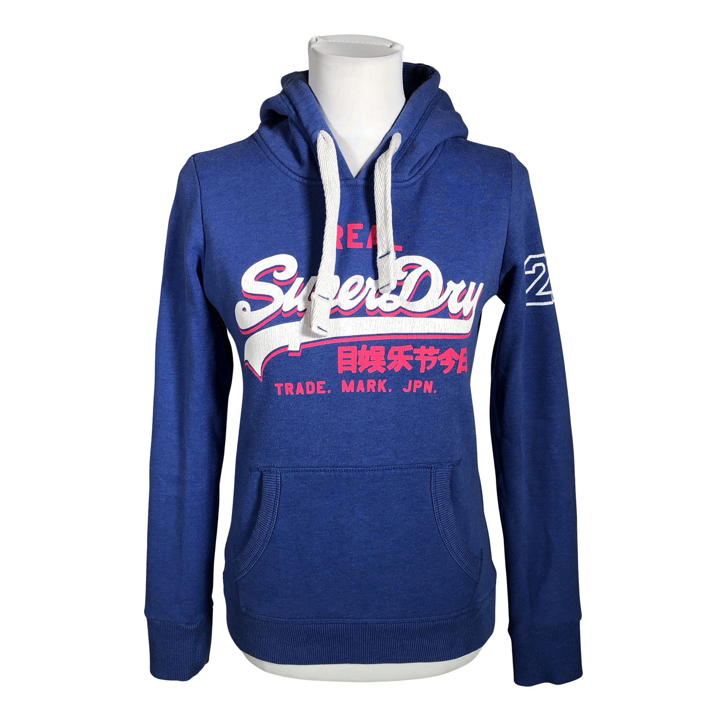 Naisten Superdry - Huppari, koko 34 - Sininen (1)