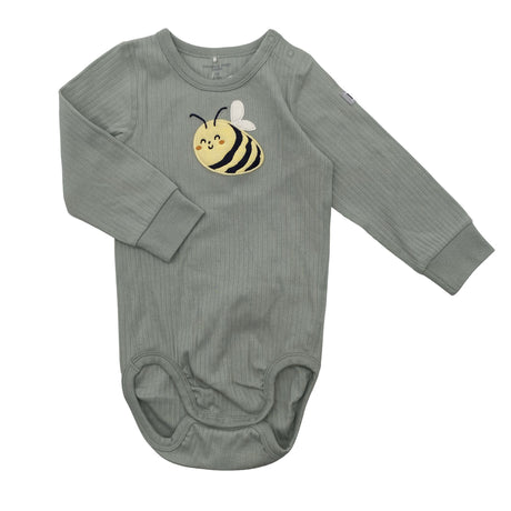 Unisex Polarn O. Pyret - Body, koko 68 - 74 - Vihreä ()