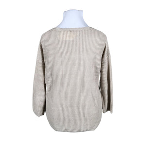 Naisten Part two - Neulepaita, koko 42 - Beige (2)