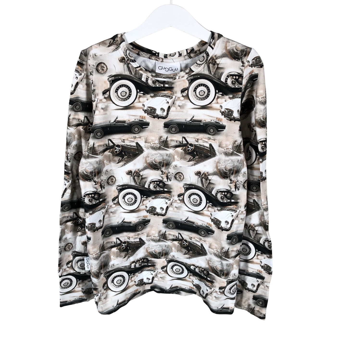 Unisex Gugguu - Collegepaita, koko 134 - 140 - Beige (1)