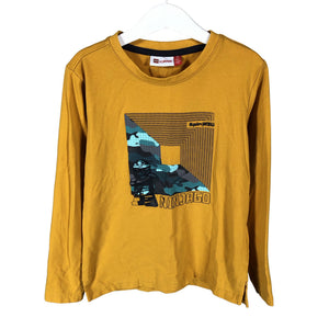 Unisex Lego - Trikoopaita, koko 122 - 128 - Keltainen (1)