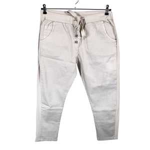 Naisten Perfect Jeans - Kangashousut, koko 40 - Beige (1)