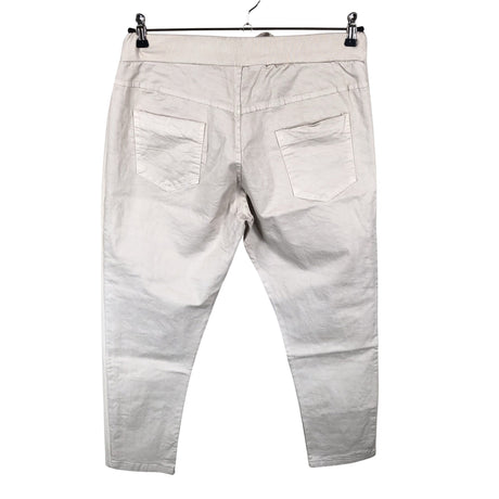 Naisten Perfect Jeans - Kangashousut, koko 40 - Beige (2)