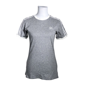 Naisten Adidas - T-paita, koko 38 - Harmaa (1)