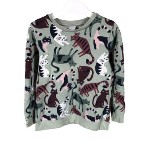 Unisex Polarn O. Pyret - Trikoopaita, koko 116 - 122 - Vihreä (1)