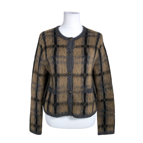 Naisten Massimo Dutti - Neuletakki, koko 36 - Ruskea ()