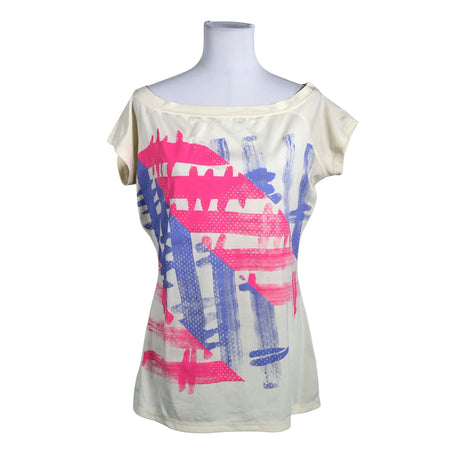 Naisten Nike - Urheilupaita, lyhyet hihat, koko 38 - Beige ()