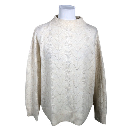 Naisten Noom - Neulepaita, koko 40 - Beige ()