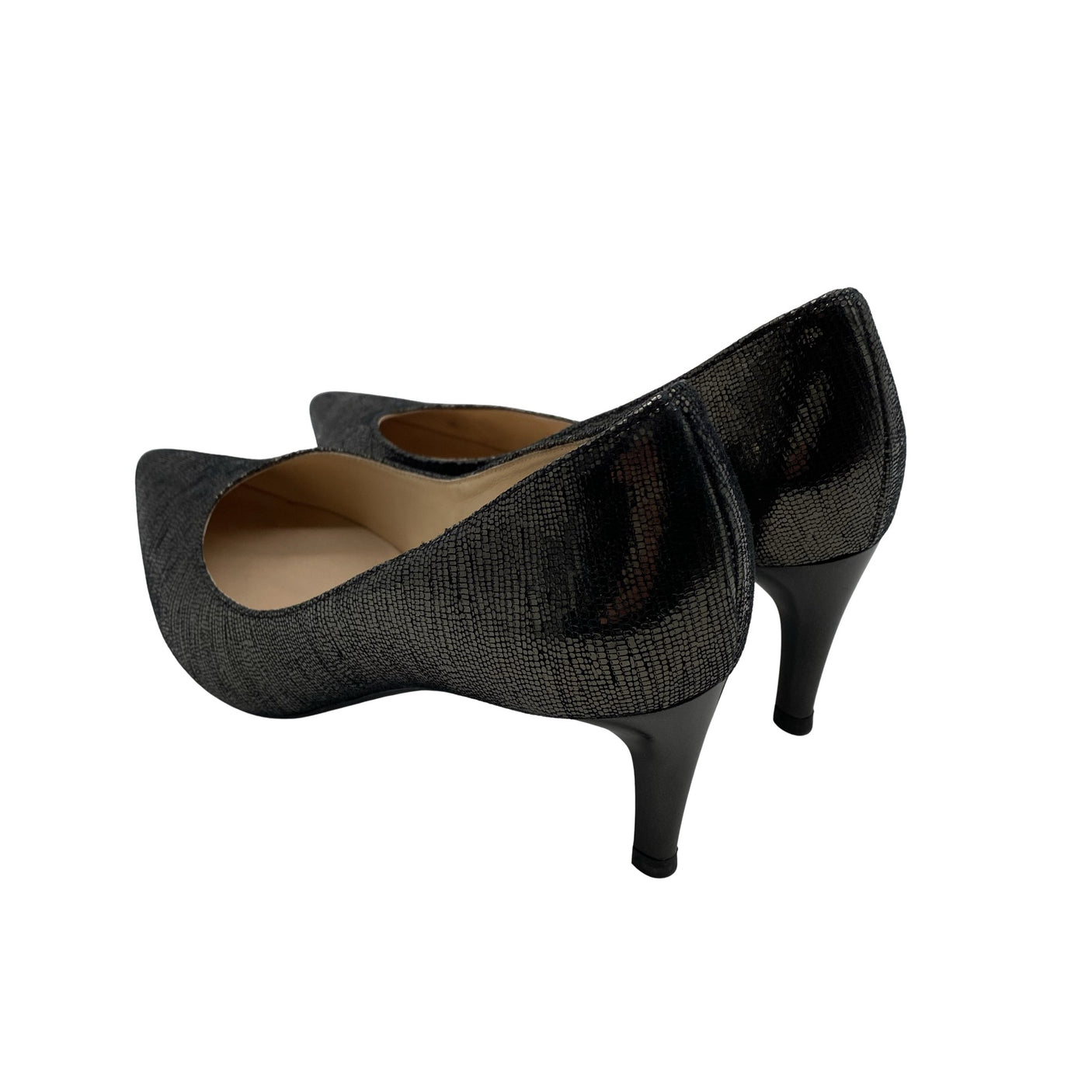 Naisten Högl - Juhlakorkokengät, koko 38 - Hopea (3)