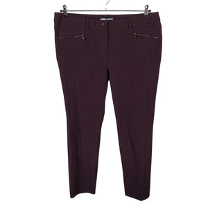 Naisten Gerry Weber - Farkut, koko 48 - Viininpunainen (1)