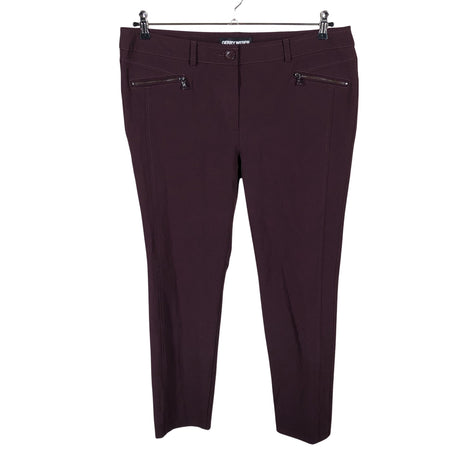 Naisten Gerry Weber - Farkut, koko 48 - Viininpunainen ()