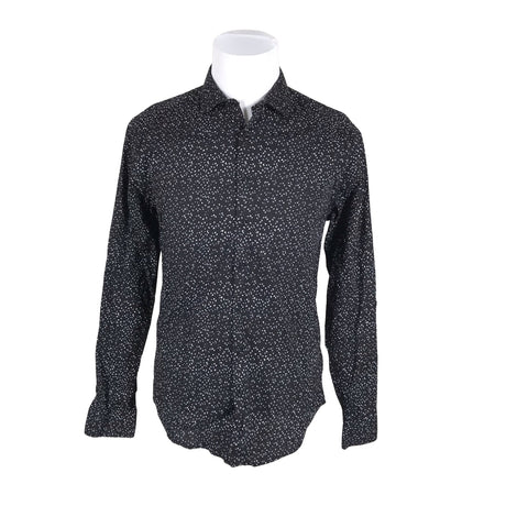 Miesten Construe - Kauluspaita, koko M - Musta ()