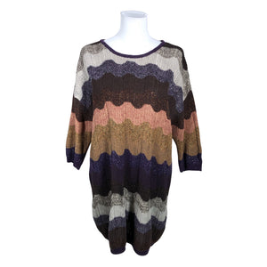 Naisten Lindex - Neulemekko, koko 36 - Violetti (1)