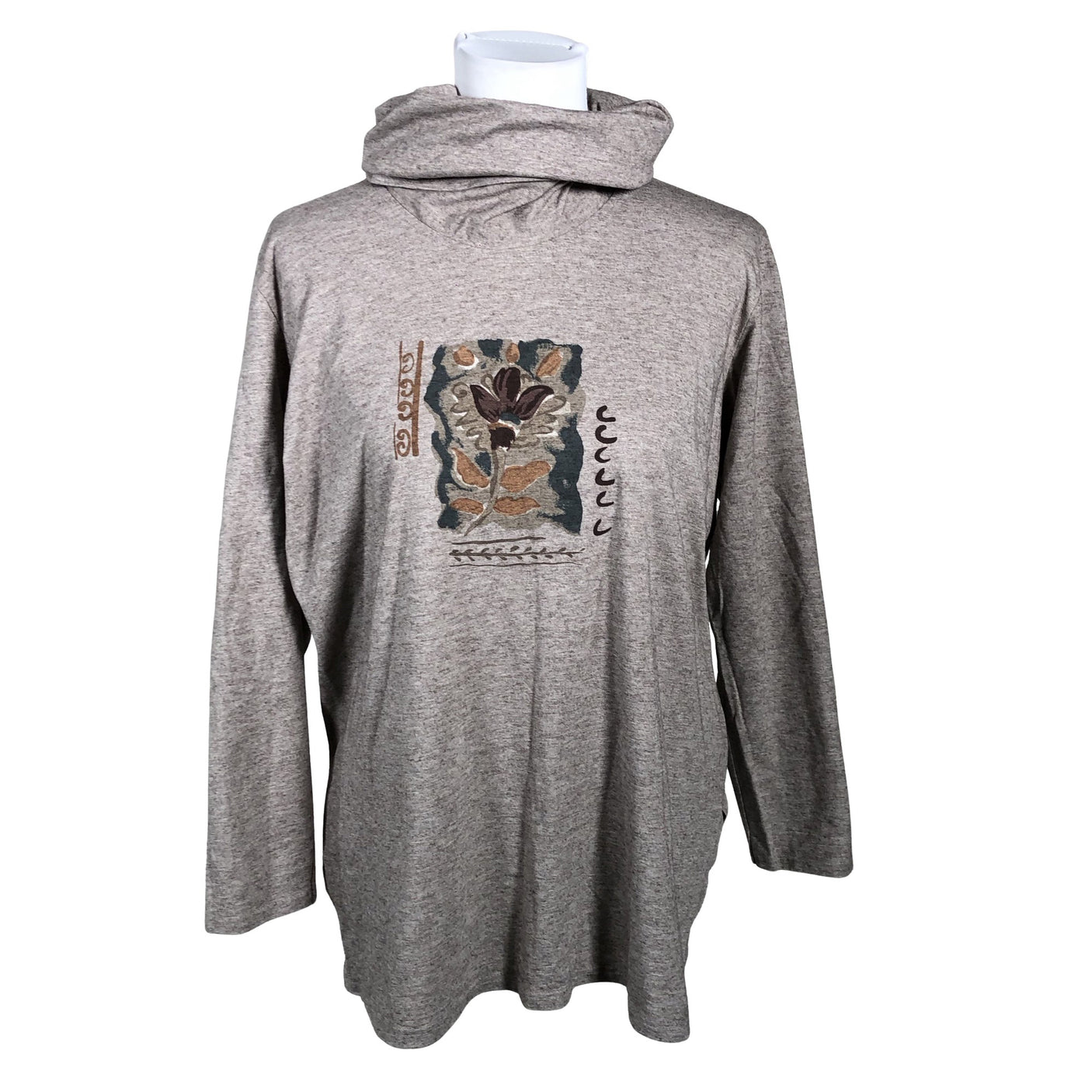 Naisten Nanso - Trikootunika, koko 38 - Beige (1)