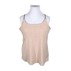 Naisten H&M Mama - Trikootoppi, koko 44 - Beige (1)