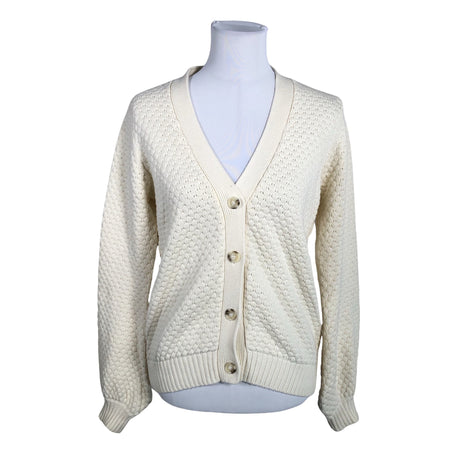 Naisten Nanso - Neuletakki, koko 34 - Luonnonvalkoinen ()