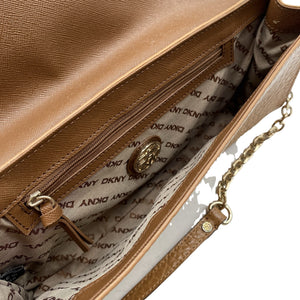 Naisten DKNY - Olkalaukku, koko Midi - Ruskea (2)