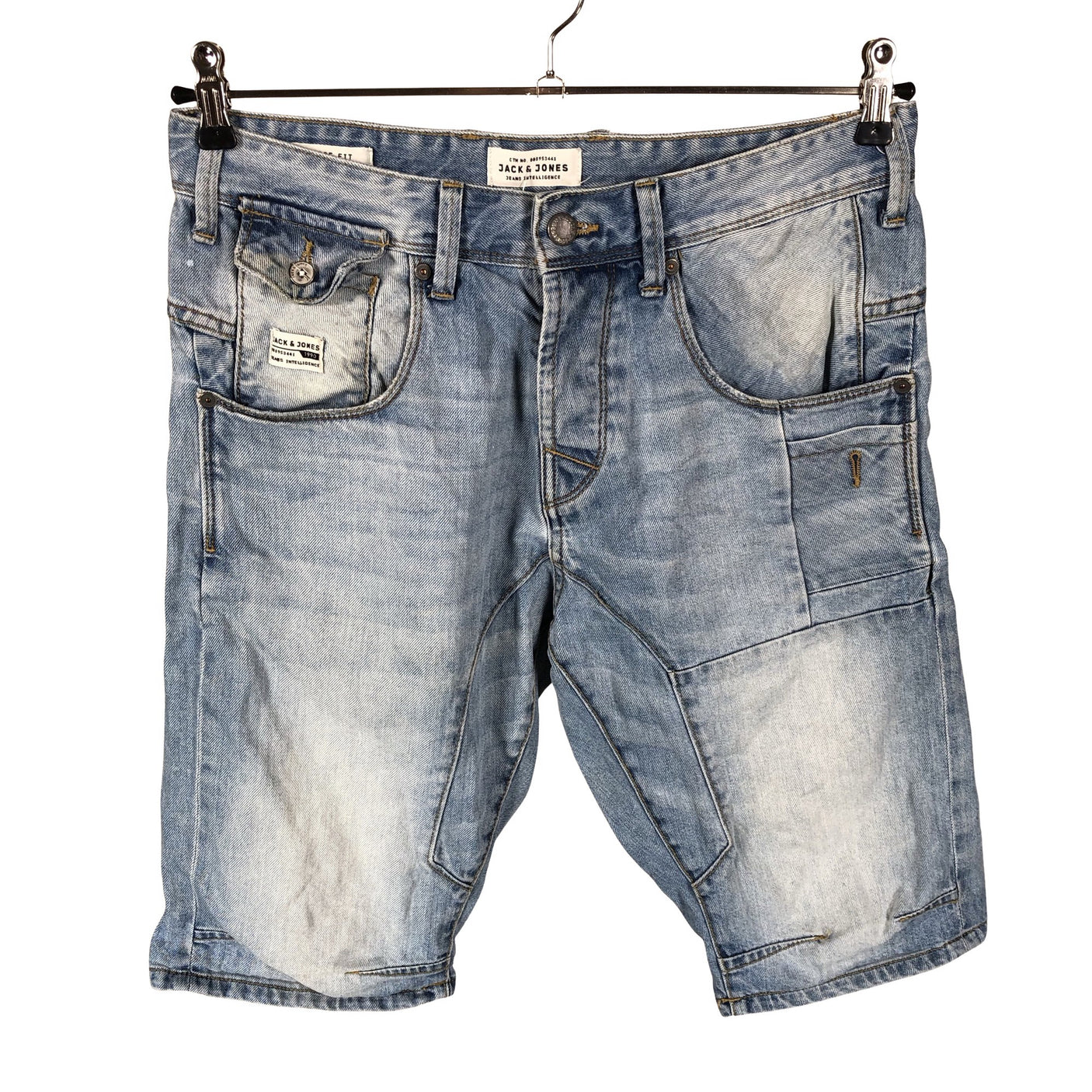 Miesten Jack & Jones - Farkkushortsit, koko XXS - Sininen (1)
