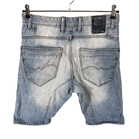 Miesten Jack & Jones - Farkkushortsit, koko XXS - Sininen (2)