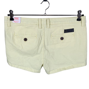 Naisten Superdry - Shortsit, koko 36 - Keltainen (2)