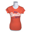 Naisten Superdry - T-paita, koko 34 - Oranssi ()