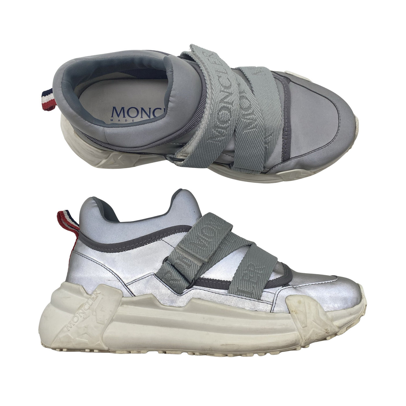 Naisten Moncler - Lenkkarit, koko 37 - Harmaa (1)