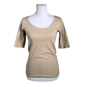 Naisten Samsoe&Samsoe - Trikoopaita, koko 38 - Beige (1)