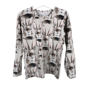 Tyttöjen Metsola - Trikoopaita, koko 116 - 122 - Beige (1)